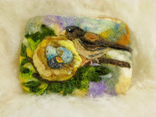 Custom Wooly Washer Felted Soaps