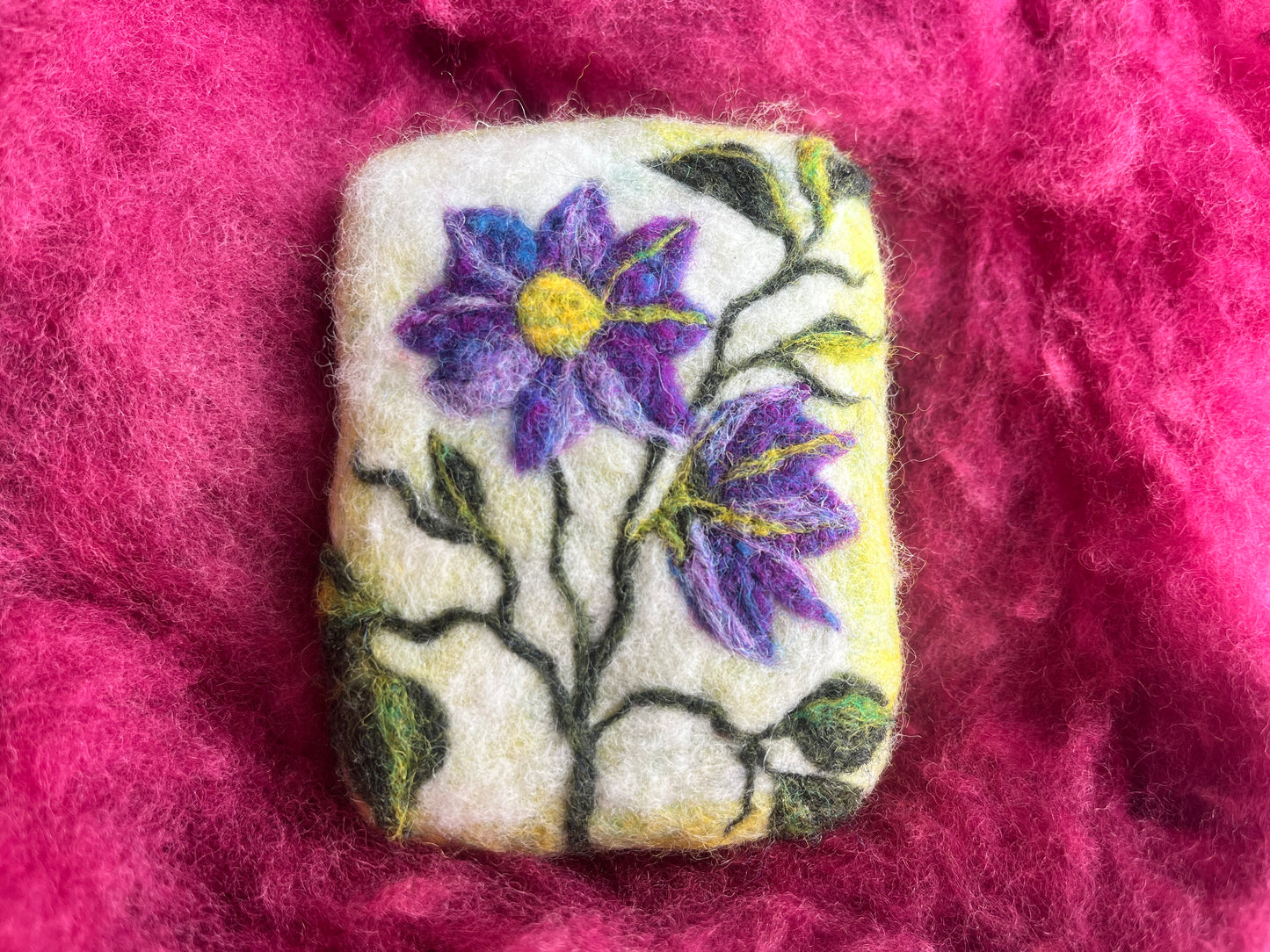 Custom Wooly Washer Felted Soaps