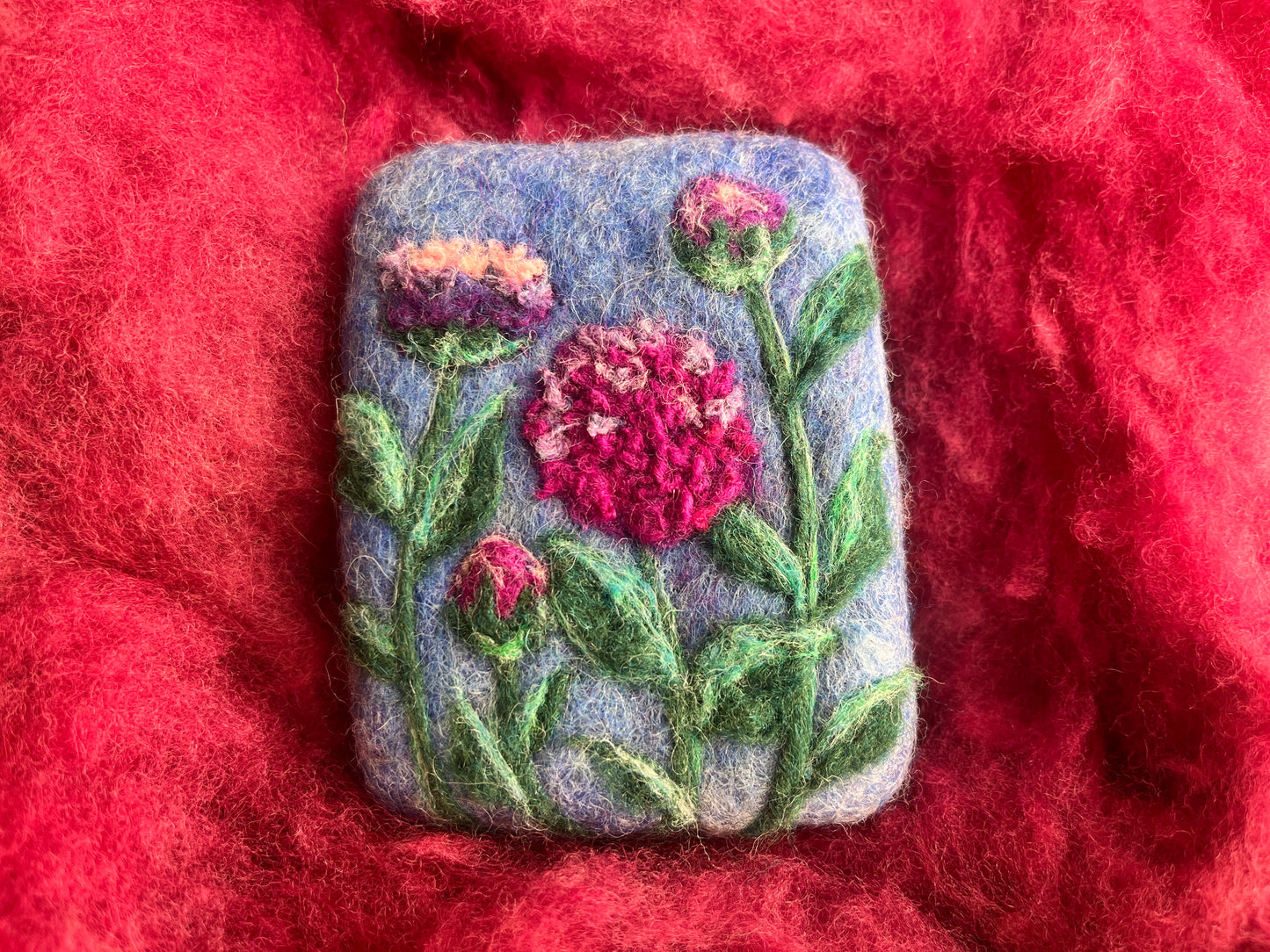 Custom Wooly Washer Felted Soaps