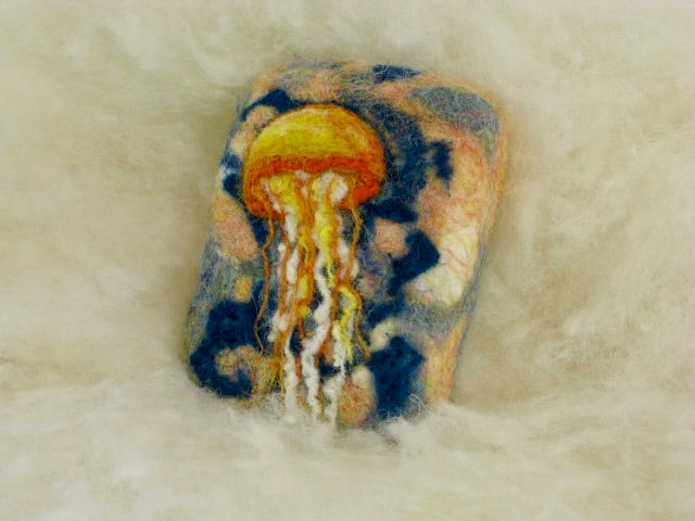 Custom Wooly Washer Felted Soaps