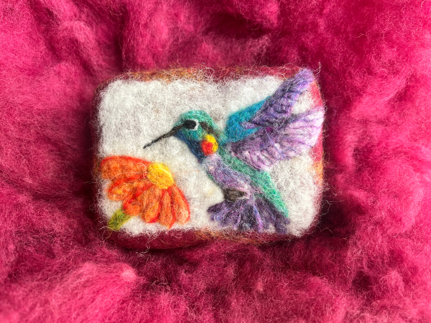 Custom Wooly Washer Felted Soaps