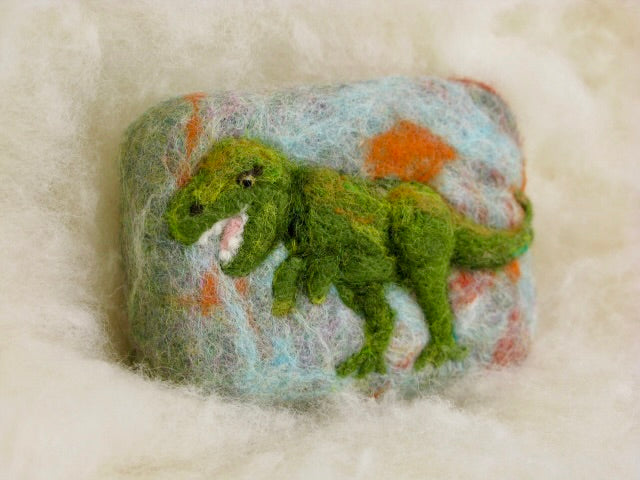 Custom Wooly Washer Felted Soaps