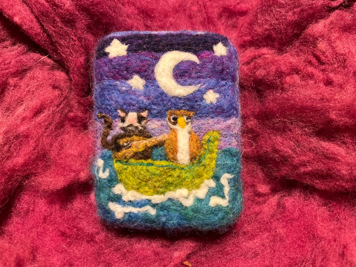 Custom Wooly Washer Felted Soaps