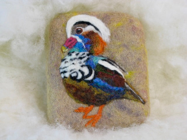 Custom Wooly Washer Felted Soaps