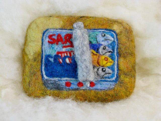 Custom Wooly Washer Felted Soaps