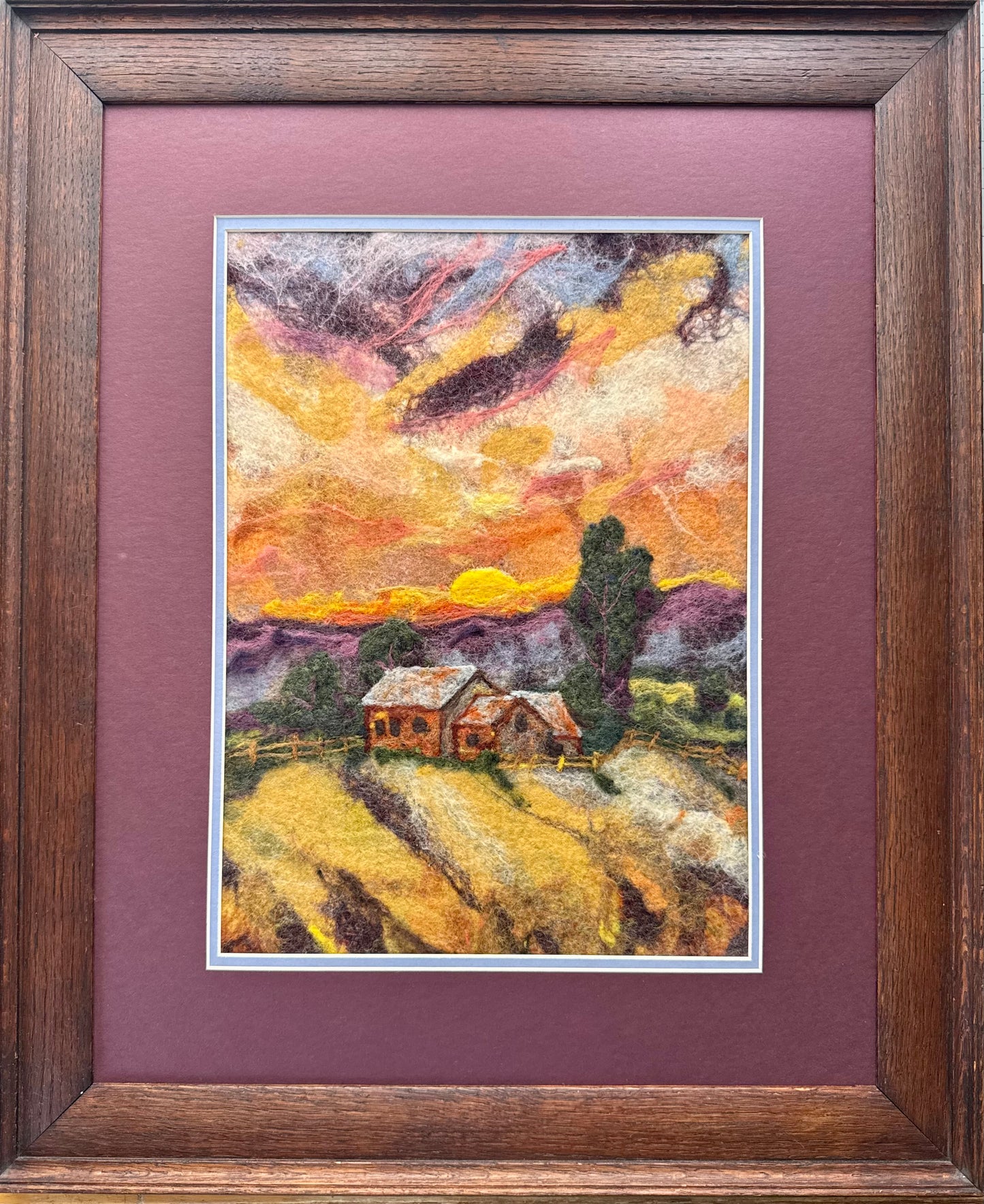 Oregon Sunset 11x18"