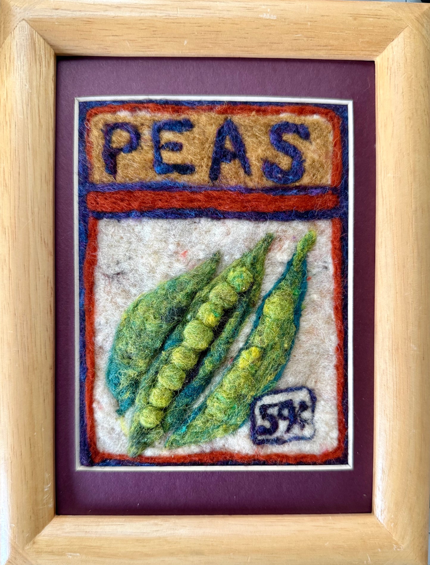 Peas Seed Packed 4x5"