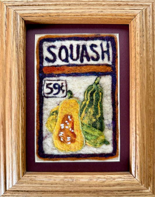 Squash Seed Packet 4x5"