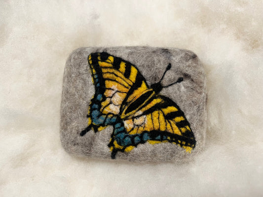 Swallowtail Butterfly Wooly Washer