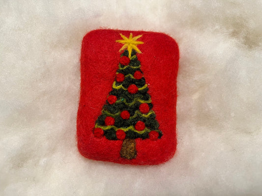 Christmas Tree Wooly Washer