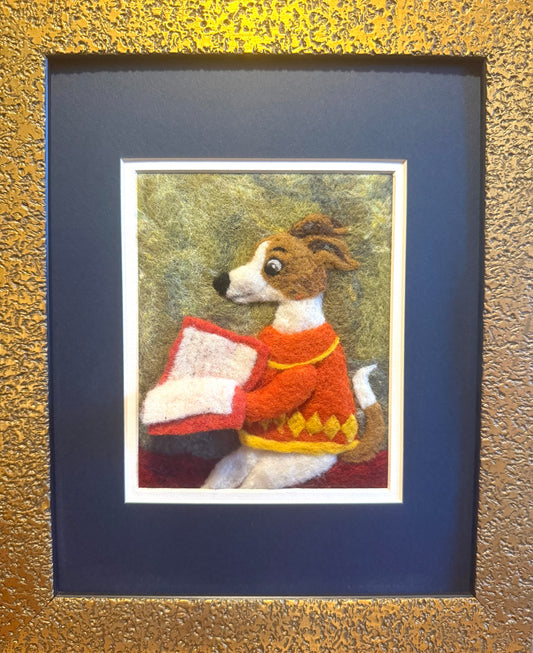 Nose in a Book 5x7